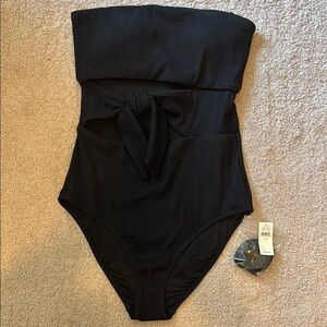 Aerie Ribbed Wrap One Piece Swimsuit NWT